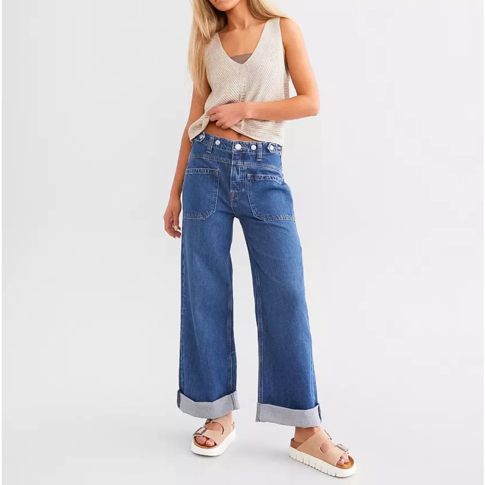 We The Free Palmer Wide- Leg Jean